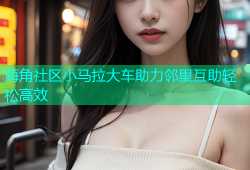 海角社区小马拉大车助力邻里互助轻松高效