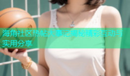 海角社区热帖大事记揭秘精彩互动与实用分享