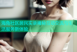 海角社区居民实录揭秘互动交流与生活服务新体验