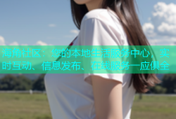 海角社区：您的本地生活服务中心，实时互动、信息发布、在线服务一应俱全