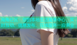 海角社区：您的本地生活服务中心，实时互动、信息发布、在线服务一应俱全