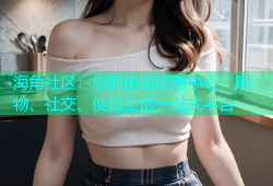 海角社区：您的生活服务中心，购物、社交、便捷生活一站式平台