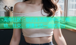 海角社区：您的生活服务中心，购物、社交、便捷生活一站式平台