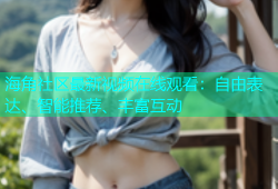 海角社区最新视频在线观看：自由表达、智能推荐、丰富互动