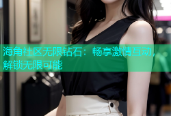 海角社区无限钻石：畅享激情互动，解锁无限可能