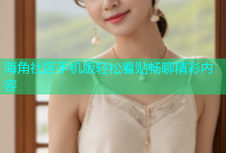 海角社区手机版轻松看贴畅聊精彩内容