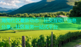 海角社区最新动态：社交互动、信息分享、社区服务一站式平台