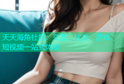 天天海角社区：交友、社交、游戏、短视频一站式体验