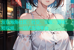 发现海角社区：社交、交友、游戏、短视频，一站式互动平台