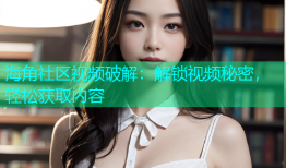 海角社区视频破解：解锁视频秘密，轻松获取内容