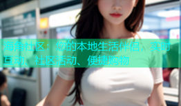 海角社区：您的本地生活伴侣，实时互动、社区活动、便捷购物