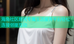 海角社区居民专属生活服务平台轻松连接邻里互动