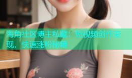 海角社区博主私藏：短视频创作变现，快速涨粉秘籍