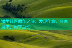 海角社区原创之旅：发现创意，分享灵感，畅享互动