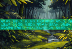 海角APP：全球社交，多元互动，轻松结识新朋友. 海角社区：连接社区生活，信息互通，邻里互助. 海角APP：视频交友，快速脱单，遇见高颜值. 海角社区：年轻人的狂欢，语音交友，释放真我.