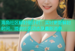 海角社区解封倒计时：实时更新解封时间，提供社区动态及最新消息