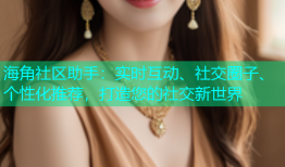海角社区助手：实时互动、社交圈子、个性化推荐，打造您的社交新世界