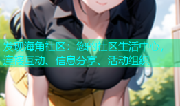 发现海角社区：您的社区生活中心，连接互动、信息分享、活动组织