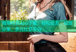 海角社区app下载：轻松交友、视频分享、多元社交平台