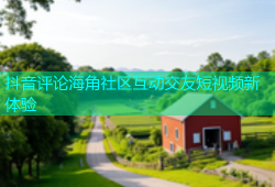 抖音评论海角社区互动交友短视频新体验