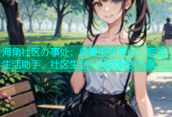 海角社区办事处：便捷服务平台，智能生活助手，社区生活一站式解决方案