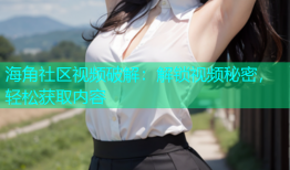 海角社区视频破解：解锁视频秘密，轻松获取内容