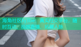 海角社区hj3be：真实社交平台，随时互动、视频直播、拓展人脉