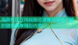 海角社区在线视频资源播放平台，随时随地畅享精彩内容