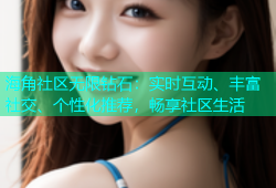 海角社区无限钻石：实时互动、丰富社交、个性化推荐，畅享社区生活