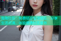 海角社区：免费结交全球朋友，分享生活点滴，体验便捷社区服务
