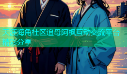 天涯海角社区追母阿枫互动交流平台精彩分享
