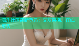 海角社区最新登录：交友直播、在线服务