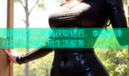 海角社区：免费获取钻石，享受便捷社区互动与本地生活服务