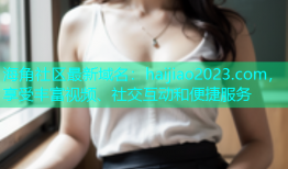 海角社区最新域名：haijiao2023.com，享受丰富视频、社交互动和便捷服务
