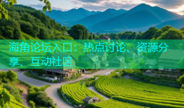 海角论坛入口：热点讨论、资源分享、互动社区