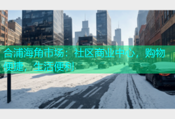 合浦海角市场：社区商业中心，购物便捷，生活便利