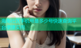 海角社区手机号是多少号快速查询平台便捷实用