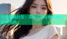 抖音海角社区：实时互动分享兴趣社交新天地
