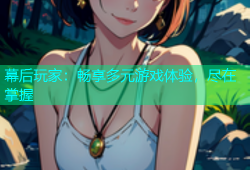 幕后玩家：畅享多元游戏体验，尽在掌握