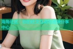 海角社区：您的社交互动与资源分享中心