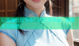 以海崖社区为中心的社交平台，连接人与自然