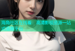 海角社区在线看：高清影视资源一站式追剧平台
