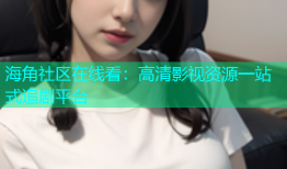 海角社区在线看：高清影视资源一站式追剧平台