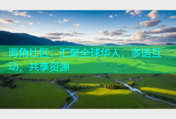 海角社区：汇聚全球华人，多语互动，共享资源