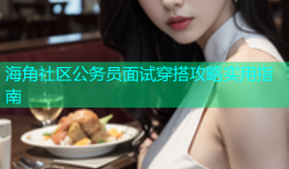 海角社区公务员面试穿搭攻略实用指南