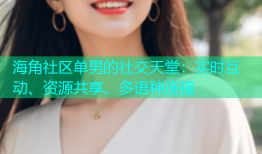 海角社区单男的社交天堂：实时互动、资源共享、多语种连接