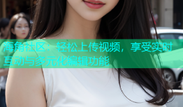 海角社区：轻松上传视频，享受实时互动与多元化编辑功能