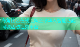 海角社区在线汇聚全球华人智能匹配同城活动社交平台