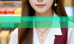 海角社区卡顿原因揭秘及畅享高速互动攻略