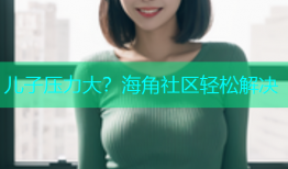 儿子压力大？海角社区轻松解决